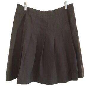 Vintage Wilson Tennis Pickleball Skirt Women's Sz 16 Black Classic Sports Retro